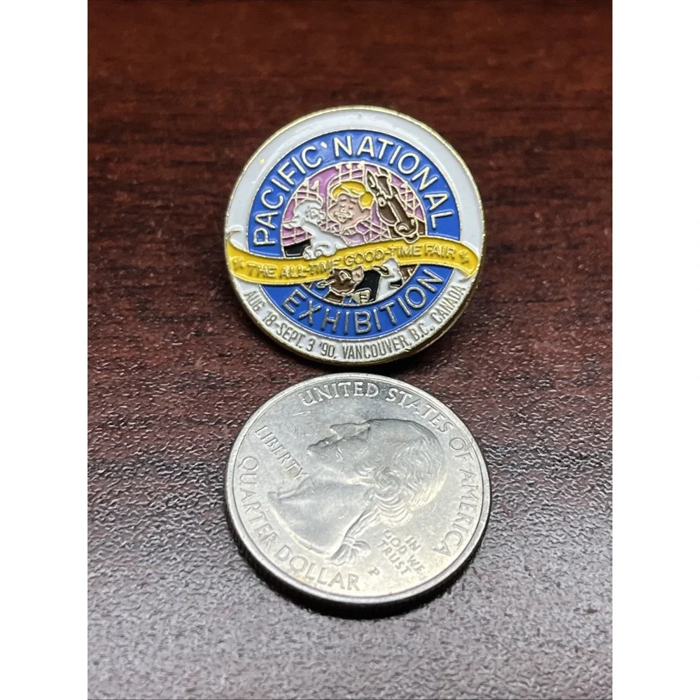 1990 Pacific National Exhibition Vancouver Canada‎ Lapel Hat Pin